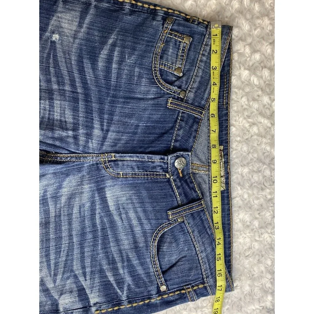 BKE Jeans Tenley Distressed Bootcut Stretch Western WOMENS 30 X 31 1/2 - Picture 8 of 15